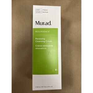 Murad 🍃 Resurgence Renewing Cleanser Cream - 6.75 Oz - NIB
